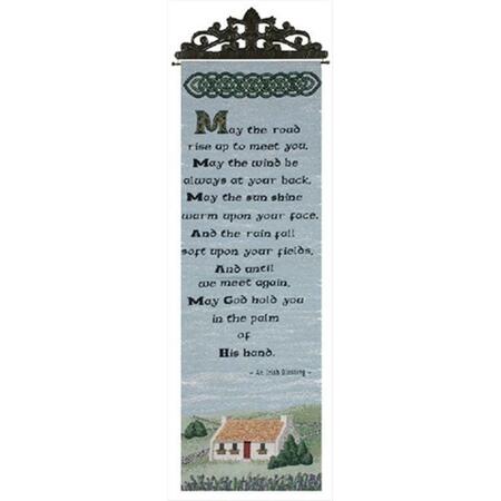 MANUAL WOODWORKERS & WEAVERS The Road Rises Tapestry Wall Hanging Vertical 13 X 36.5 in. HWPTRR